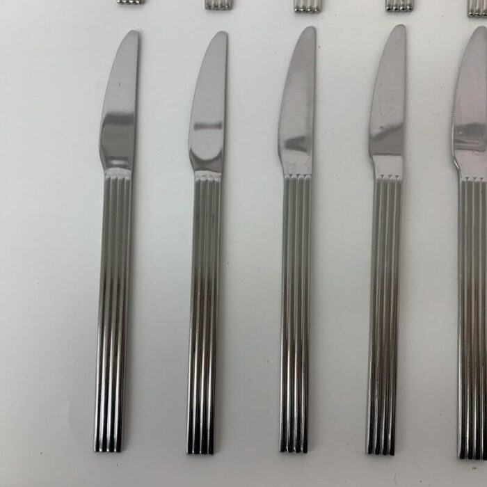 strateg cutlery set from ikea 1970s set of 18 2