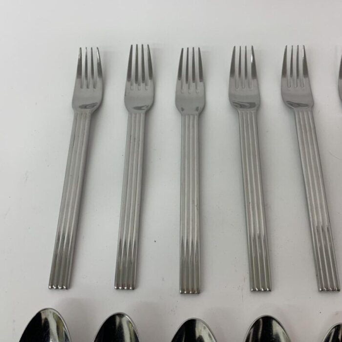 strateg cutlery set from ikea 1970s set of 18 4