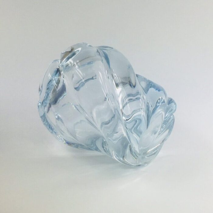 swedish art glass vase by edvin ohrstrom for orrefors 1980s 4