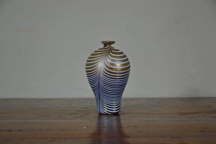 swedish blown glass vase by bertil vallien for kosta boda 1960s 3