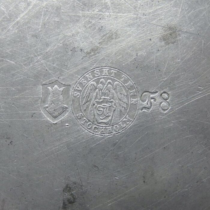 swedish tray in pewter by ossian elgstroem for company svenskt tenn 1932 4