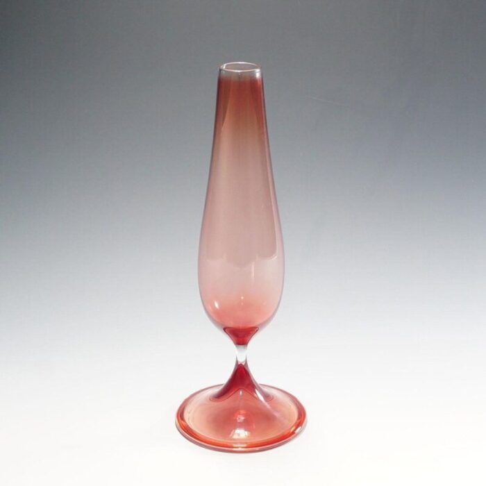 swedish tulip vase by nils landberg for orrefors 1957 5