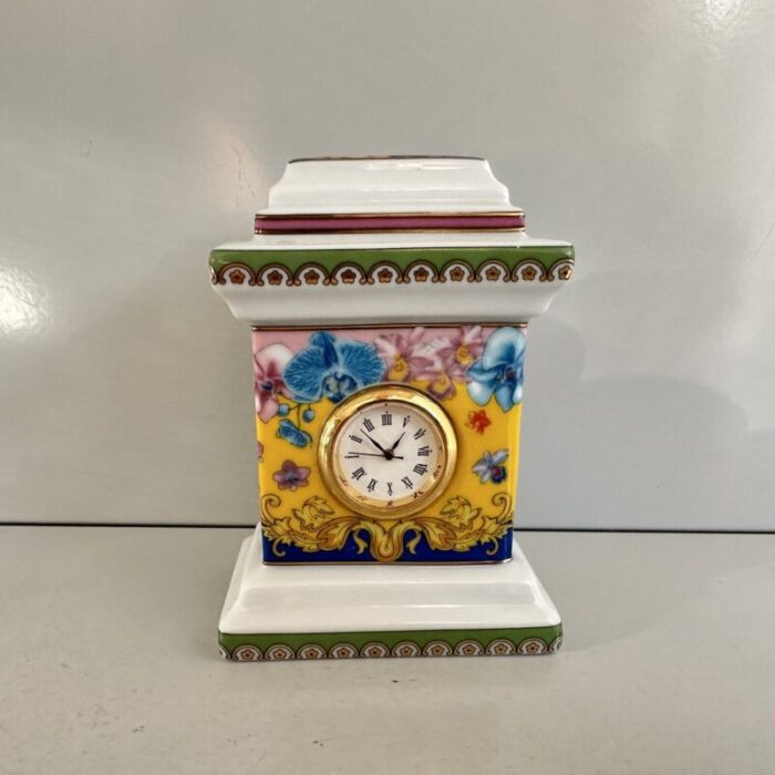 table clock model versace primavera from rosenthal 1