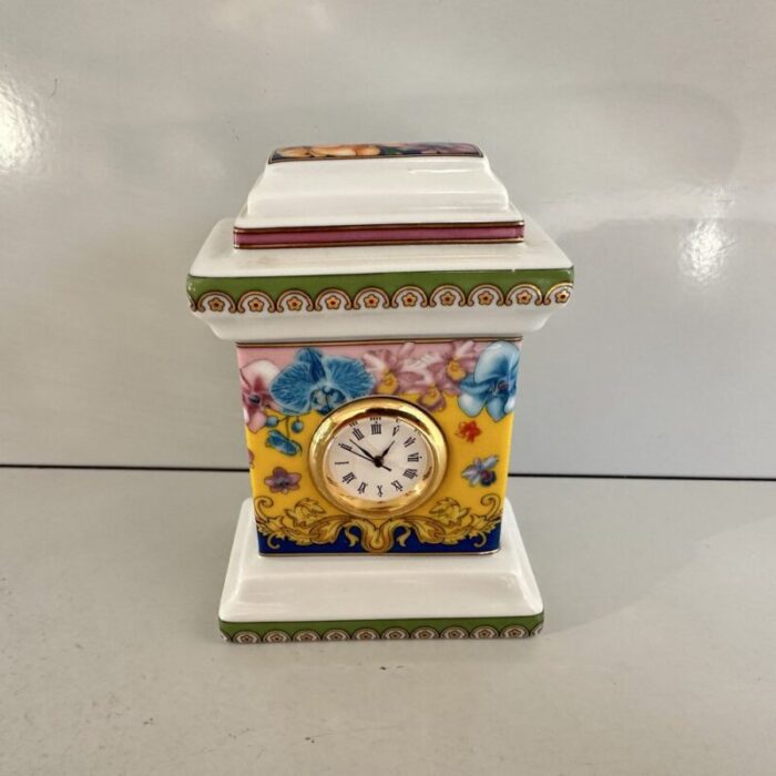 table clock model versace primavera from rosenthal 2