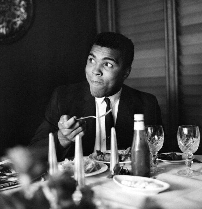 terry fincher muhammad ali 1950s silver gelatin fibre print 1233