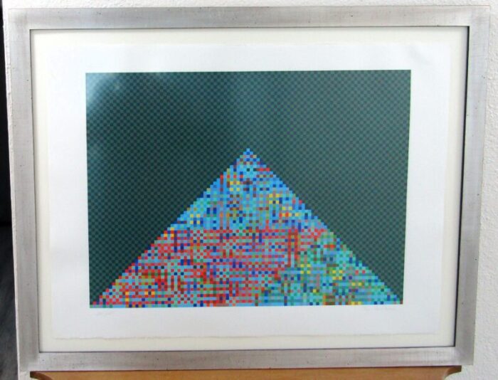 tony bechara puerto rico pyramid 1980 serigraph 201250 framed 7929