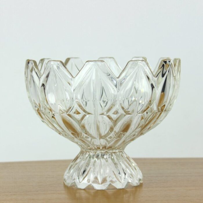 tulip collection pressed glass bowl 1957 7