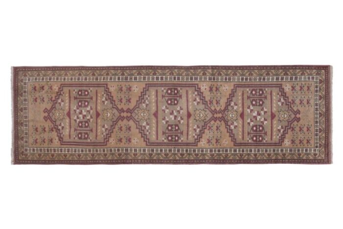 turkish distressed yagcibedir runner rug 2