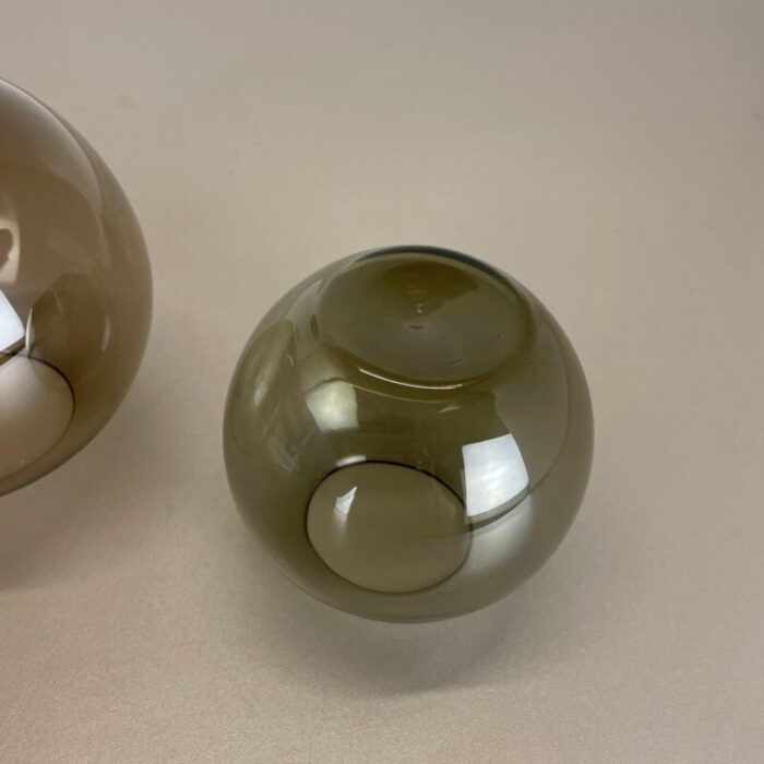 turmalin ball vases by wilhelm wagenfeld for wmf germany 1960s set of 2 17