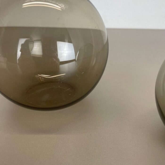 turmalin ball vases by wilhelm wagenfeld for wmf germany 1960s set of 2 9