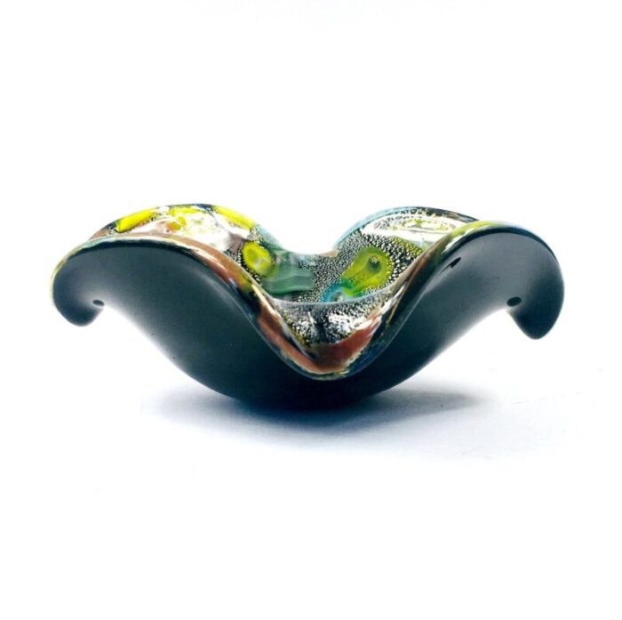 tutti frutti murano glass bowl by dino martens italy 1950s 6