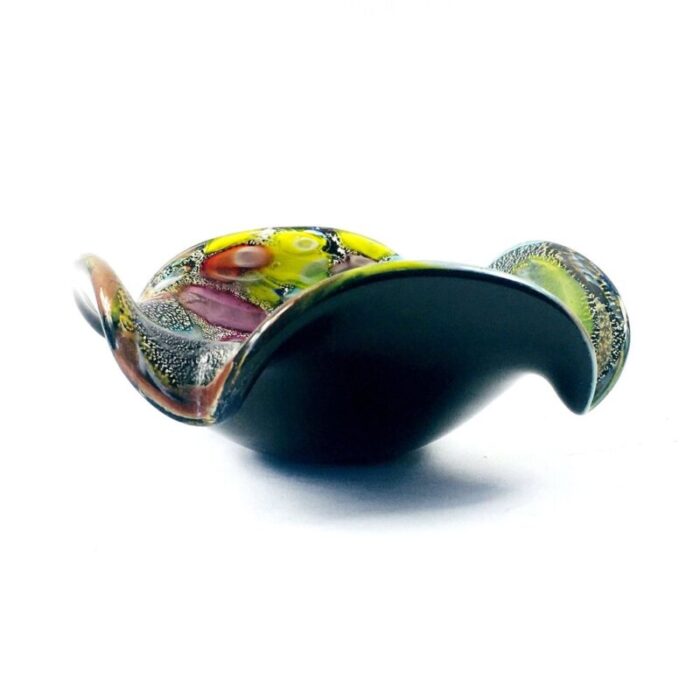 tutti frutti murano glass bowl by dino martens italy 1950s 7