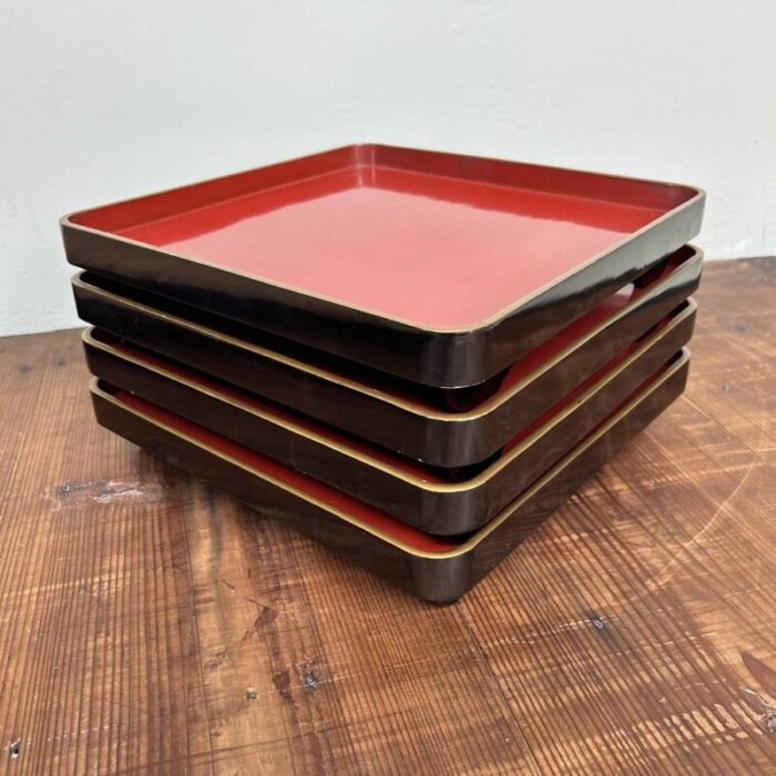 urushi lacquer serving tray 1936 6