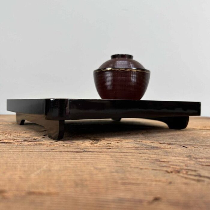 urushi lacquer serving tray 1936 7