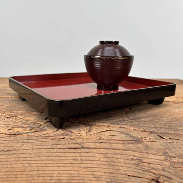 urushi lacquer serving tray 1936 9