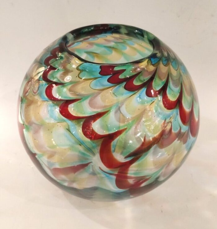 vase in murano glass by sergio costantini 1