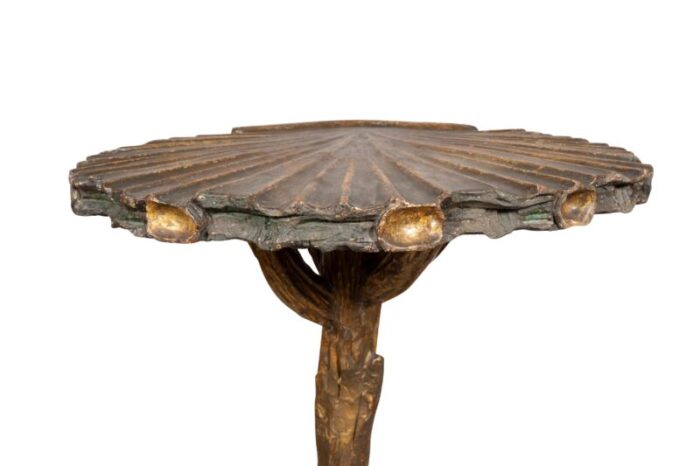 venetian gilded and painted grotto table 2253