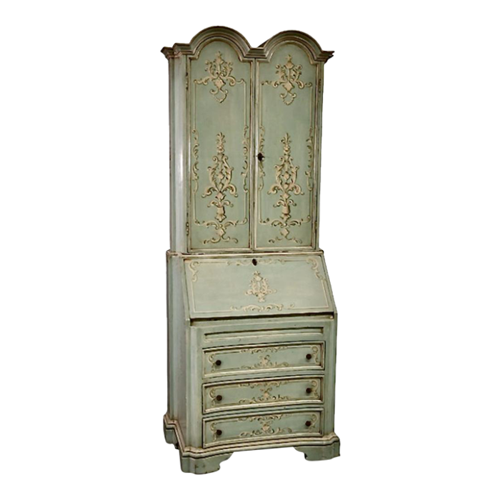 venetian secretary bookcase 7564