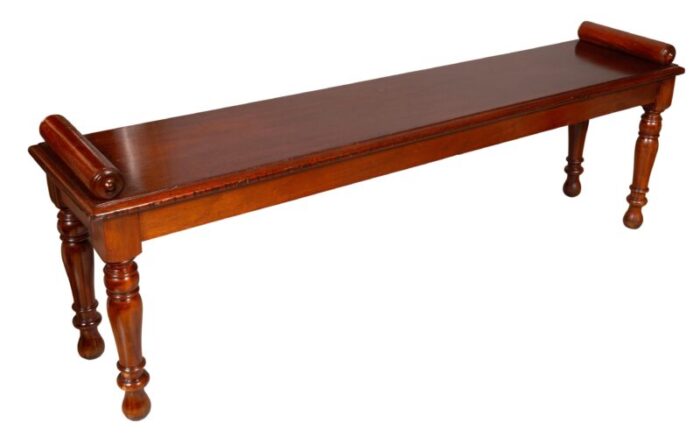 victorian mahogany bench attributed to shoolbred 5092