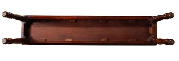 victorian mahogany bench attributed to shoolbred 5235