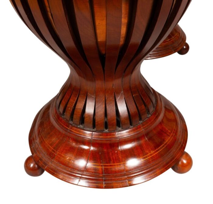 victorian mahogany jardinieres a pair 1102