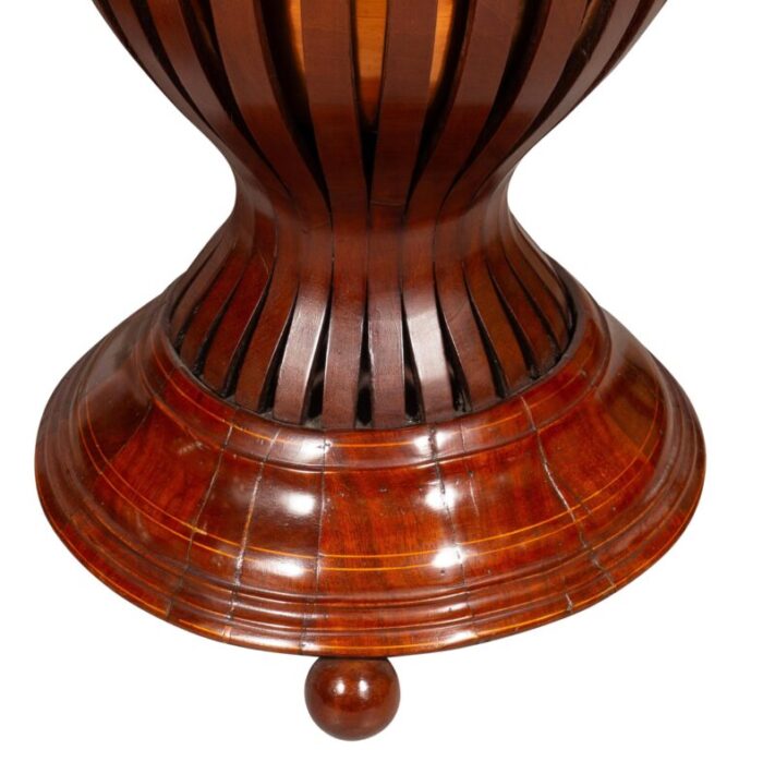 victorian mahogany jardinieres a pair 7559