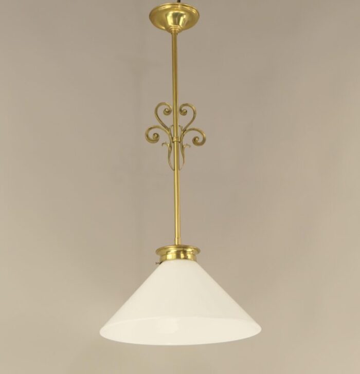 viennese hanging lamp 1920s 1007