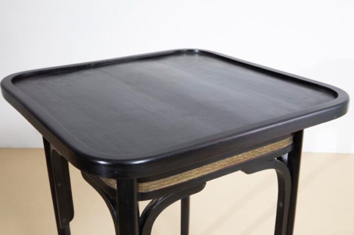 viennese secession coffee table in wood and brass austria 1902 7593