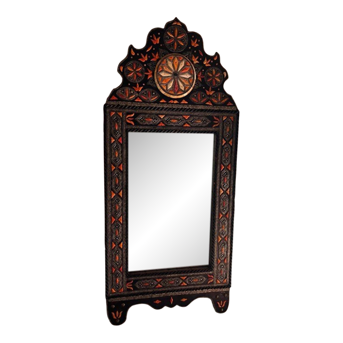 vintage 1970s moroccan mirror 6837