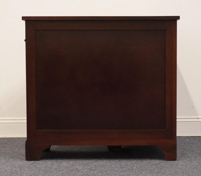 vintage antique traditional duncan phyfe style solid mahogany 45 corner desk 7294