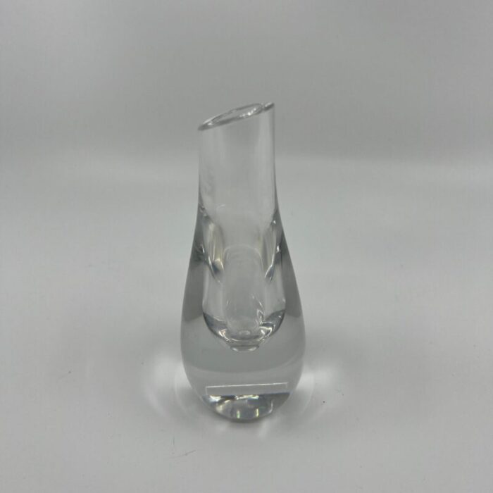 vintage baccarat crystal albane bud vase 2491