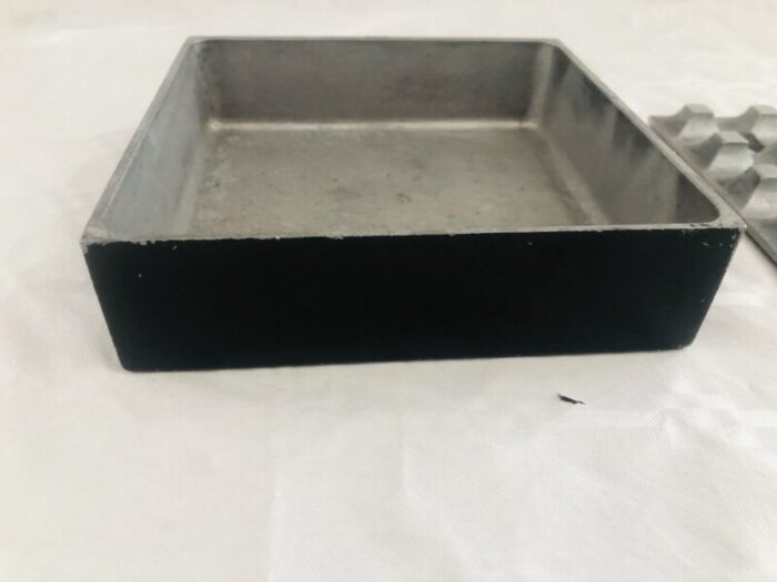 vintage black ultima 15 ashtray by holger baeckstroem bo ljungberg for miscellaneous things 1970s 9