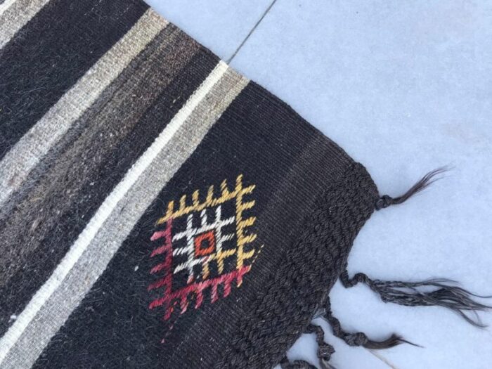 vintage boho kilim rug 1980s 1177