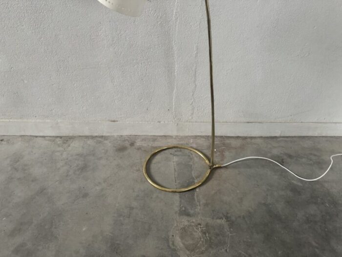 vintage brass floor lamp 1950s 9101