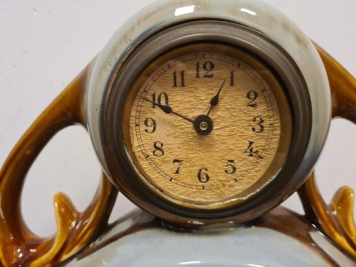 vintage ceramic clock 1940s 4