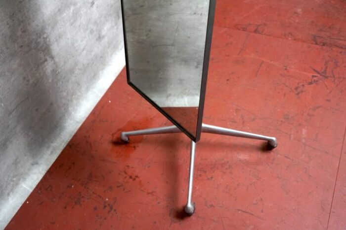 vintage chrome mirror by charles eames for herman miller 1960s 3