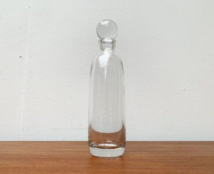 vintage german glass carafe from peill putzler 1970s 1