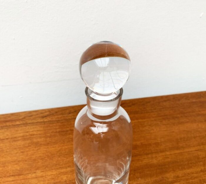 vintage german glass carafe from peill putzler 1970s 11