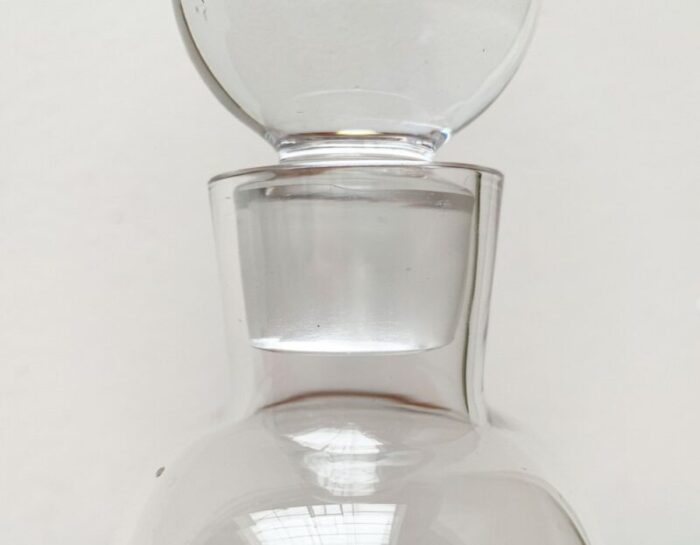 vintage german glass carafe from peill putzler 1970s 14