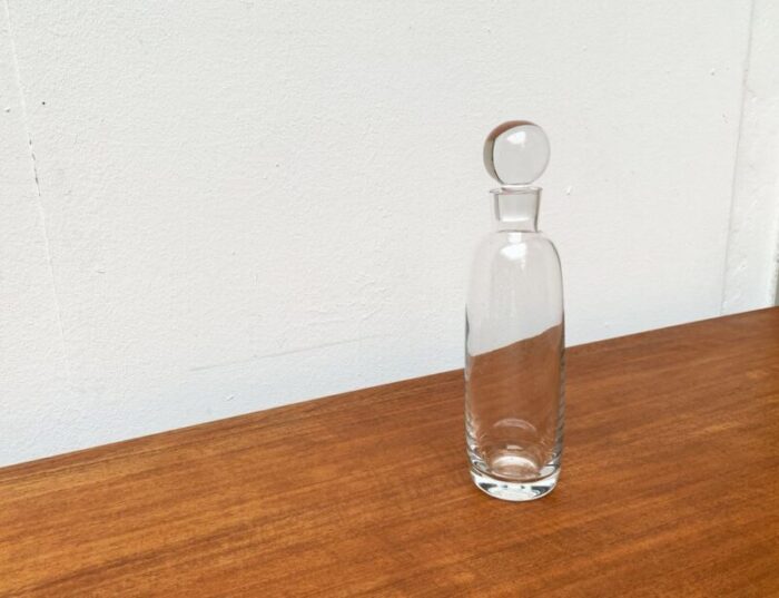 vintage german glass carafe from peill putzler 1970s 2