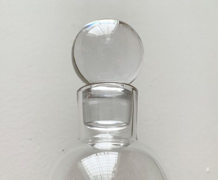 vintage german glass carafe from peill putzler 1970s 5