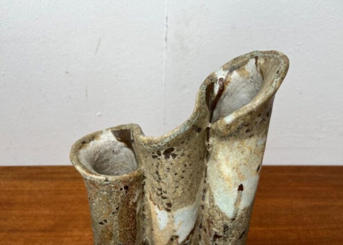 vintage german studio pottery vase by renate and hans heckmann 1987 13