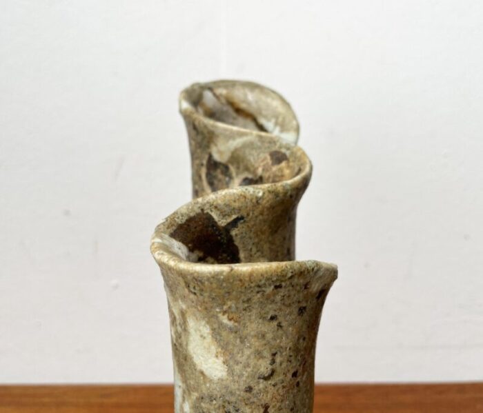 vintage german studio pottery vase by renate and hans heckmann 1987 29