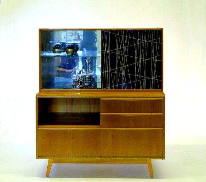 vintage highboard from jitona 1960s 2403