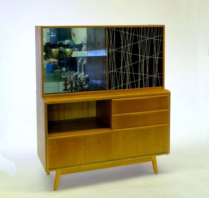 vintage highboard from jitona 1960s 8017