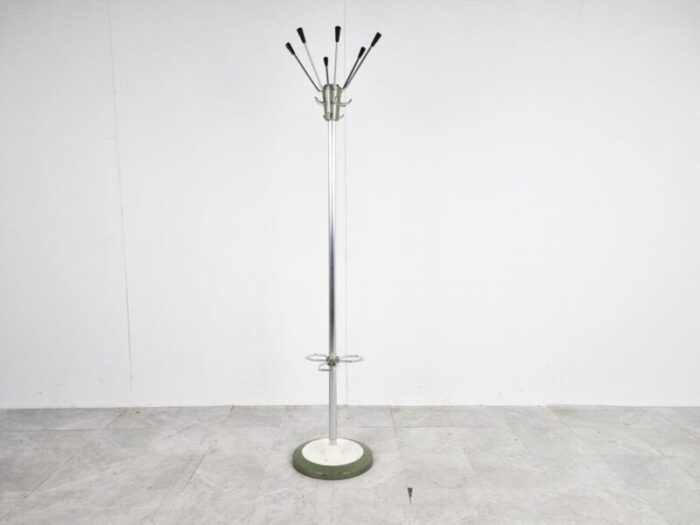 vintage industrial coat rack attributed to jacques adnet 1950s 1