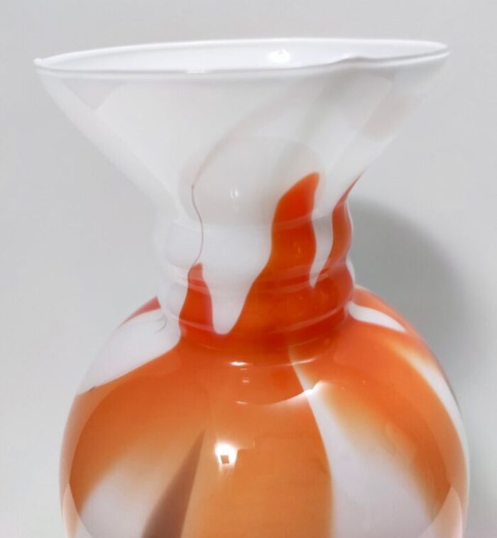 vintage italian murano glass vase by carlo moretti 1970s 9