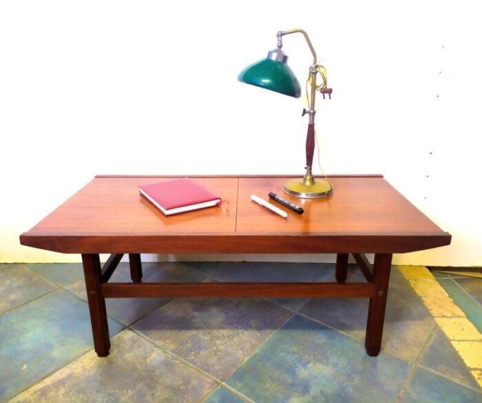 vintage italian opening coffee table 1950s 6634