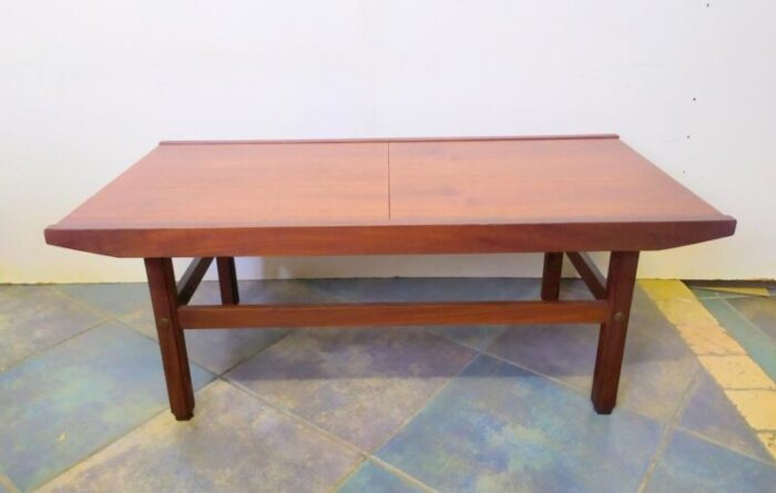 vintage italian opening coffee table 1950s 7325