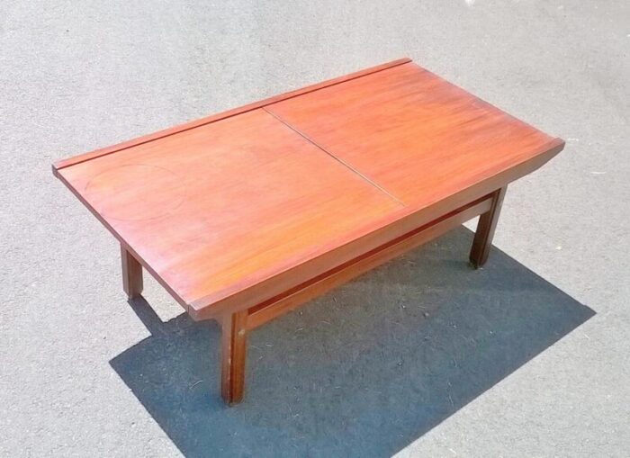 vintage italian opening coffee table 1950s 8310